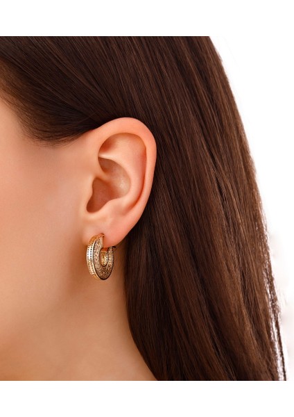 Tasarım Altın Küpe - 14K modelleri