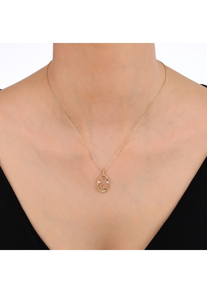 Altın Tasarım Kolye - 14K modelleri