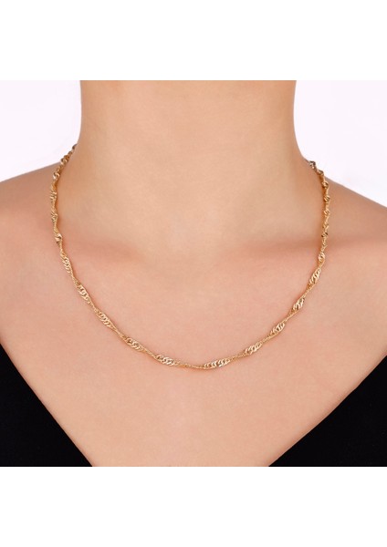 Altın Zincir Kolye - 14K modelleri