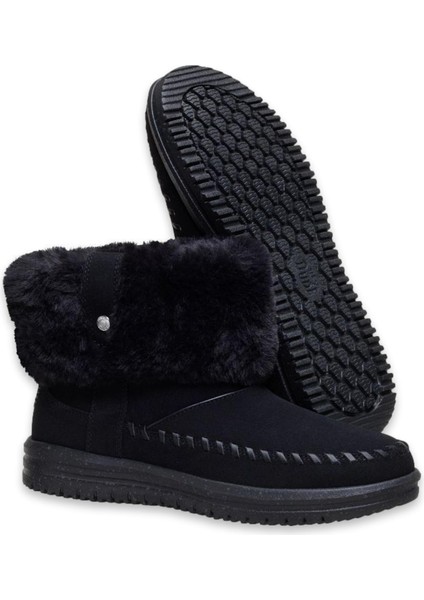 44283 Camden Cuff Classic Cozy Siyah Kadın Bot indirimleri