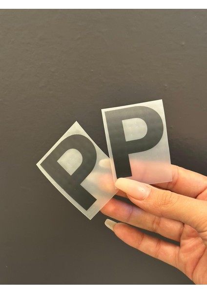 2 Li Ütü Ie Yapışan P Harfi Arma Transfer Baskı 5x5 cm fiyatları