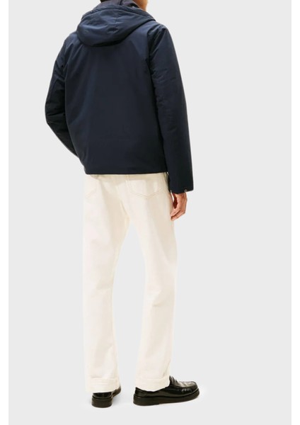 Regular Fit Logolu Kapüşonlu Mont Erkek Mont MW0MW41082 Dw5 fırsatları