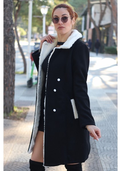 Detaylı Kaşe Kaban