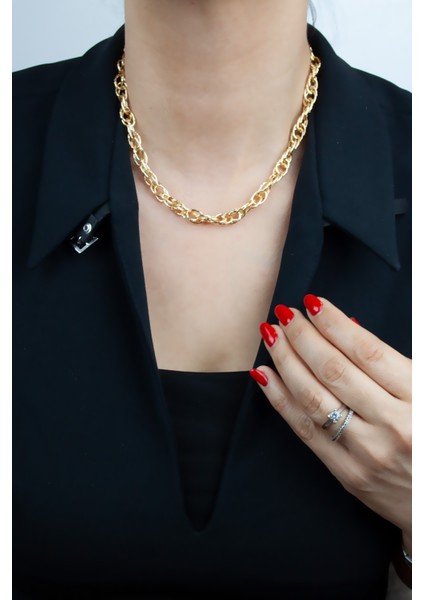 Gold Klasik Zincir Kolye