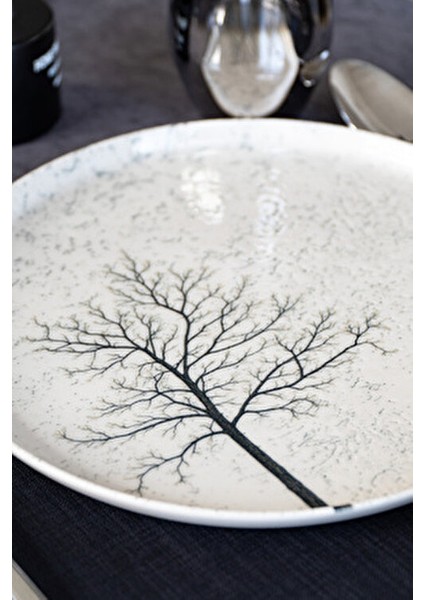 Bengü 18 Parça 6 Kişilik Porselen Yemek Takımı