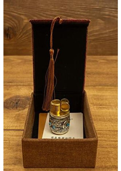 Antik Retro Yüzüklü Benzinli Çakmak | Turkuaz Taşlı Hediye Kutulu modelleri