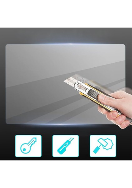 Tesla Yeni Model Y 2in1 Araç Multimedya Ekran Koruyucu Uygulama Aparatlı Zore Premium Temperli Cam Ekran Koruyucu modelleri