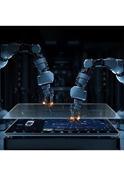 Tesla Yeni Model Y 2in1 Araç Multimedya Ekran Koruyucu Uygulama Aparatlı Zore Premium Temperli Cam Ekran Koruyucu fırsatları