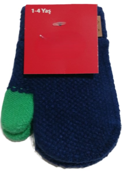 Erkek Bebe Örme Tek Parmaklı Eldiven 1-4 Yaş fırsatları
