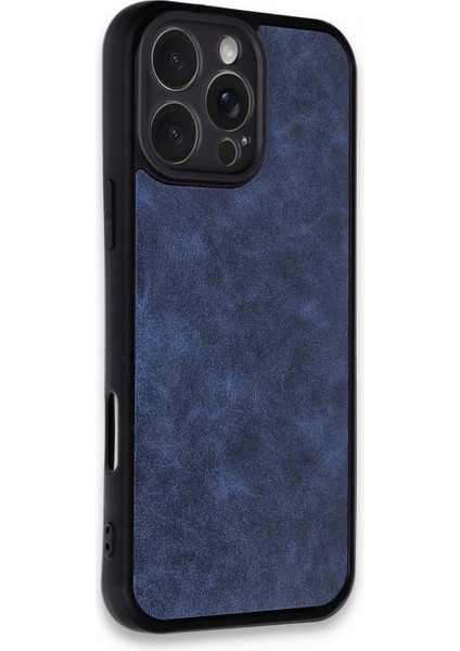 iPhone 16 Pro Max Kılıf Aras Deri Kapak - Lacivert (K95) fiyatları