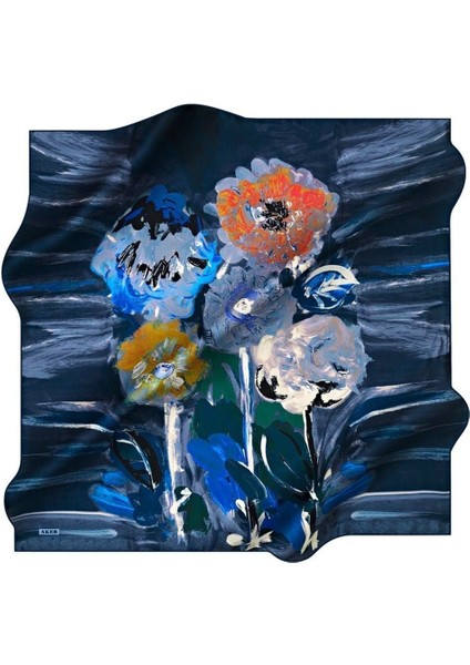 Nostalji Tivil Ipek Eşarp 8536-921