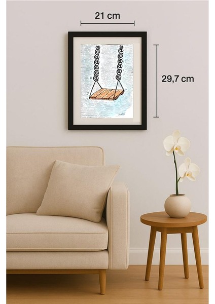 Louis Pol 29X21CM Orijinal Karikatür Tablo fiyatları