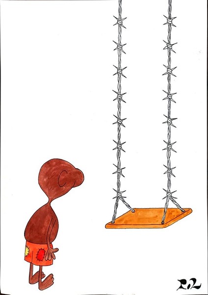 Louis Pol 29X21CM Orijinal Karikatür Tablo modelleri