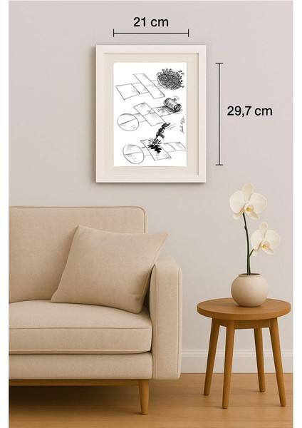 Leonte Nastaje 29X21CM Orijinal Karikatür Tablo indirimleri