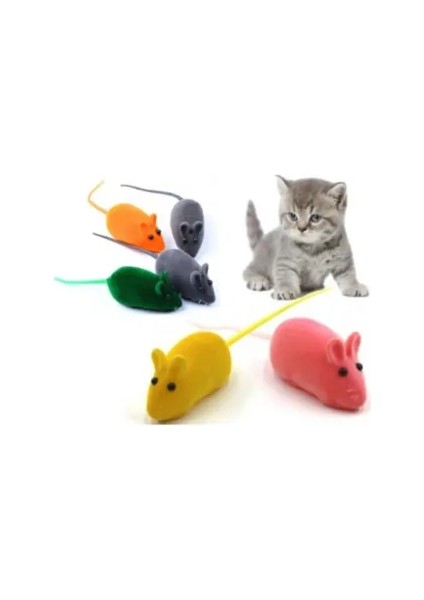 Kedi Eğitim Oyun Faresi 4 Adet modelleri