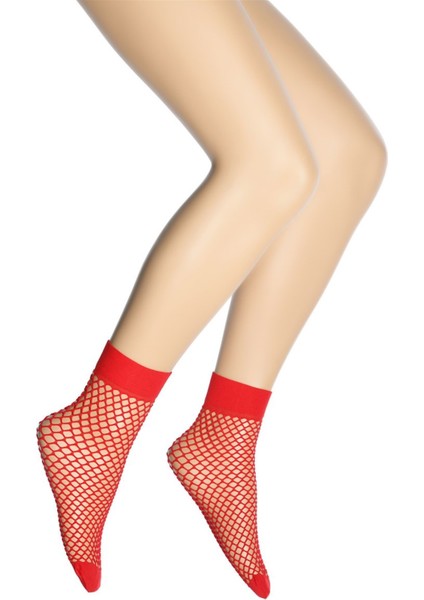 İri File Soket Kadın Çorap