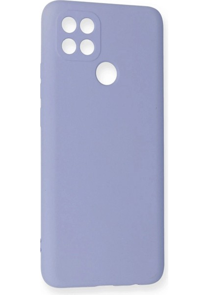 Oppo A15 Kılıf Nano Içi Kadife Silikon - Lila (K95) fiyatları