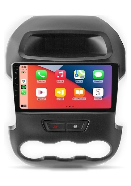 Maitec M-T-C 432 Serisi Ford Ranger 2011 2014 4+64GB Multimedya Teyp