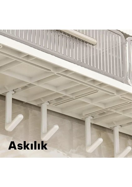 Omaş Tera Yapışkanlı Duvar Rafı Organizer – Banyo, Mutfak ve Duş Alanları Için Pratik Düzenleyici