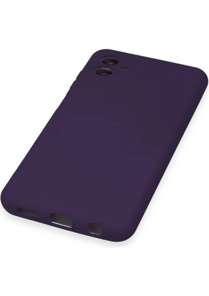 Samsung Galaxy A04E Kılıf Nano Içi Kadife Silikon - Mor (K95) indirimleri