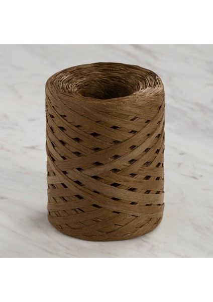 Loren Natural Raffia 90 gr Haki Yeşil Kağıt Ip - 8