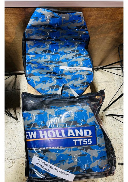 New Holland TT55 Kabinsiz Intercooler Özel Su Geçirmez Branda ve L Tipi Koltuk fırsatları