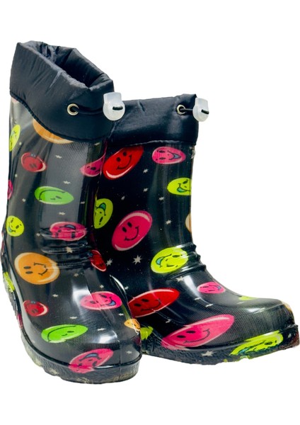 Içi Termal Tüylü Dışı Lastik Uzun Çizme Su Geçirmez Dayanıklı Kaymaz Taban (24-37 Numara) modelleri