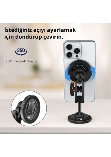 Cfx-14 Manyetik Araç Içi Telefon Tutucu (Yapışkanlı – Magsafe Uyumlu) fırsatları