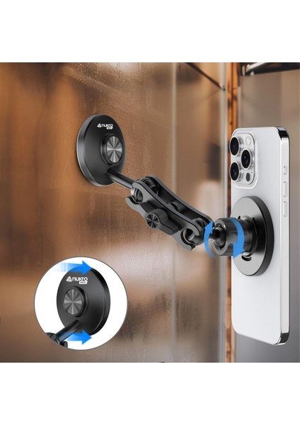 Cfx-14 Manyetik Araç Içi Telefon Tutucu (Yapışkanlı – Magsafe Uyumlu)