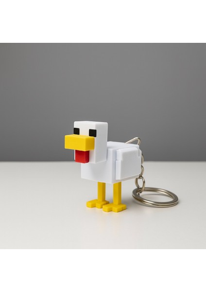 Minecraft Temalı Tavuk Anahtarlık fiyatları