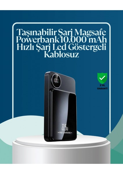 5000MAH / 10000MAH Kapasiteli Manyetik Usb-C ve Kablosuz Powerbank