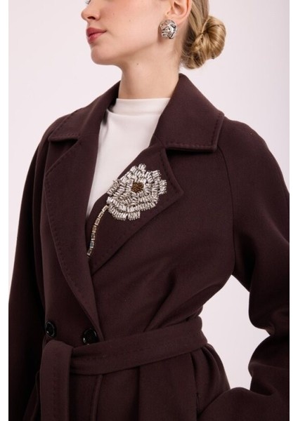 5018 Luce Uzun Kaşe Kaban fiyatları