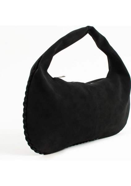 Nova Örgü Kenarlı Süet Büyük Boy El ve Omuz Çantası indirimleri