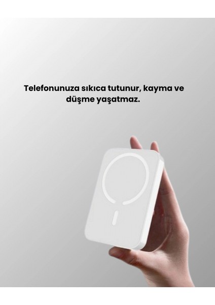 Ultra Kompakt ve Güçlü – Magsafe Powerbank 10000 Mah Ile Kablosuz Şarj Deneyimi indirimleri