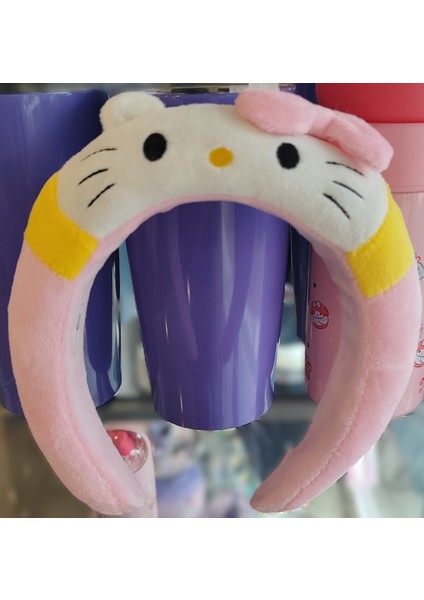 Hello Kitty Figürlü Pelüş Şık Tasarım Taç AD955520