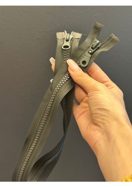 56X3 cm Asker Yeşil Dişli Fermuar fiyatları