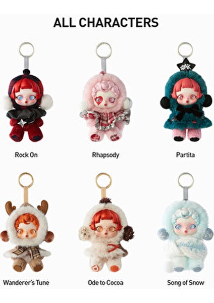 pop mart skullpanda winter symphony series plush anahtarlık fiyatları