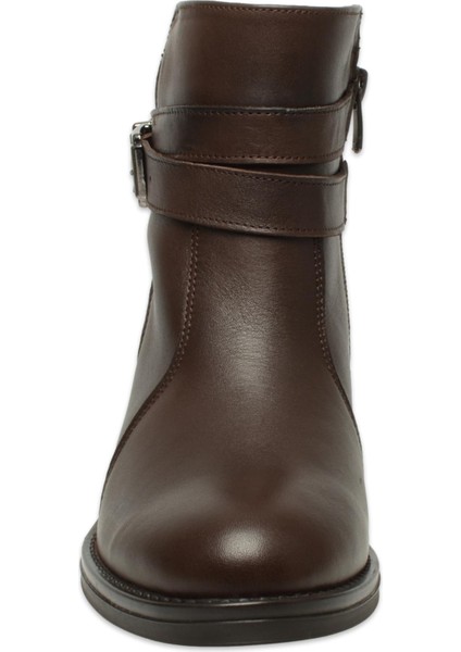 D25KB-1670 Günlük Topuklu Kahverengi Kadın Bot modelleri