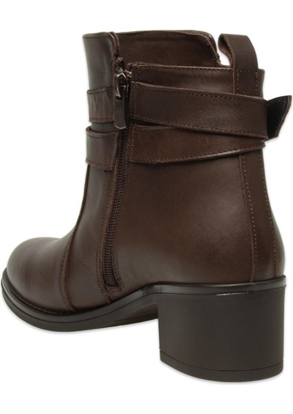 D25KB-1670 Günlük Topuklu Kahverengi Kadın Bot fırsatları