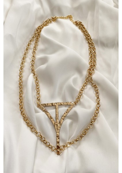 Çift Sıralı Tasarım Kolye fiyatları