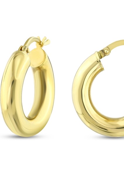 Altın Halka Küpe - 14K fiyatları