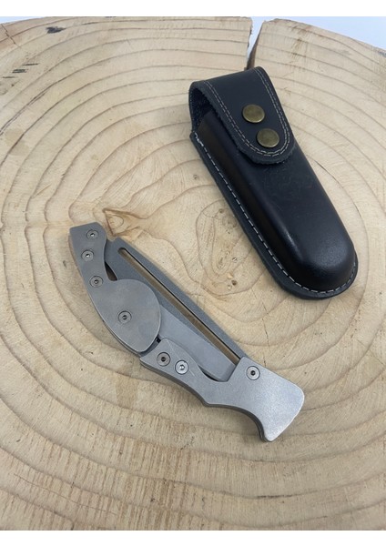 Metal Kabze Özel Hayalet Çakı Erkekler Için Kişiselleştirilebilir Hediye Bıçak Koleksiyonerler Için