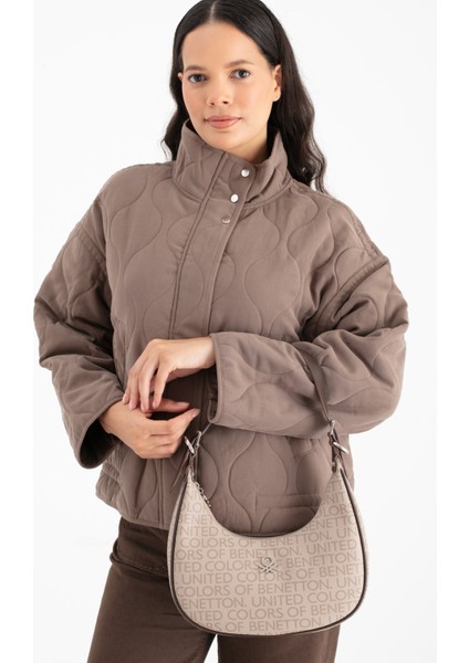 Benetton Kadın Kol Çantası Taş-Kahve BNT1641 fiyatları