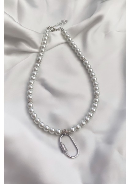 Taş Detaylı Cam Inci Kolye fiyatları