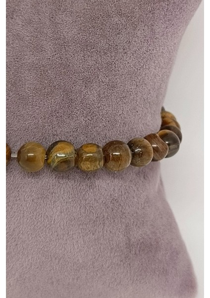 Kaplan Gözü Doğal Taşlı Bileklik fiyatları