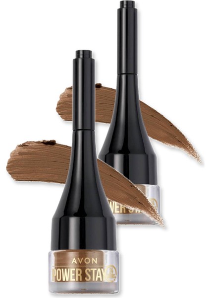 Power Stay Brow Pomade Kaş Için Jel Krem - Blonde Ikili Set