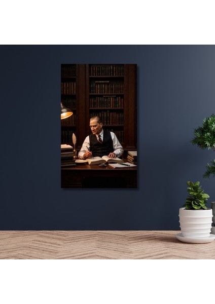 Hd Digital Baskı Yüksek Çözürnürlüklü Atatürk Desenli Kanvas Tablo fiyatları
