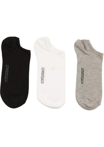 Lumberjack Danıel 40/44 Erkek Pamuklu 3 Lü Patik Çorap