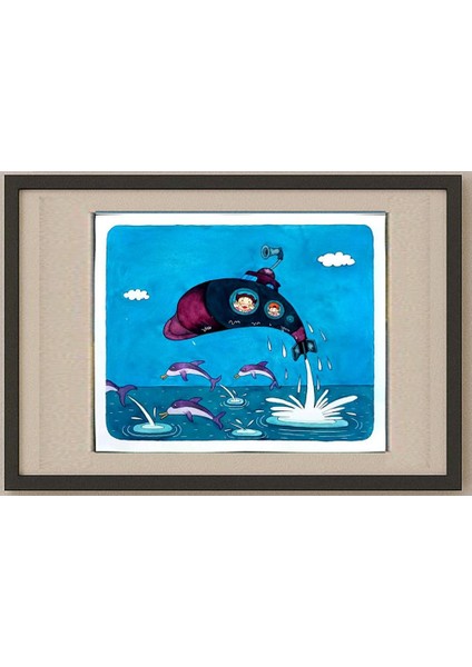 Young Sikoh 33x26cm Orijinal Karikatür Tablo