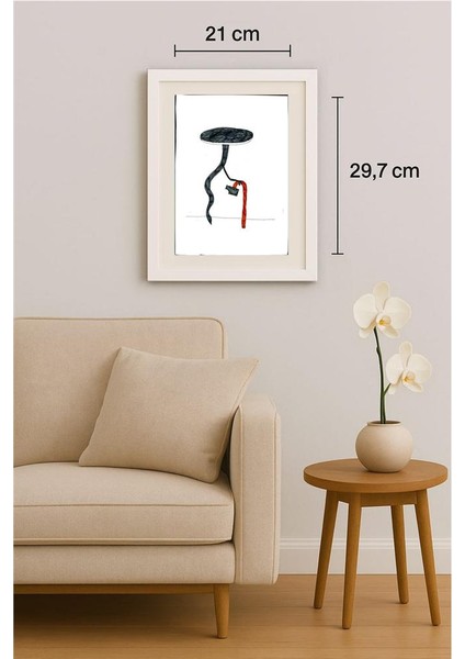 Mitkina Alena 29X21CM Orijinal Karikatür Tablo indirimleri